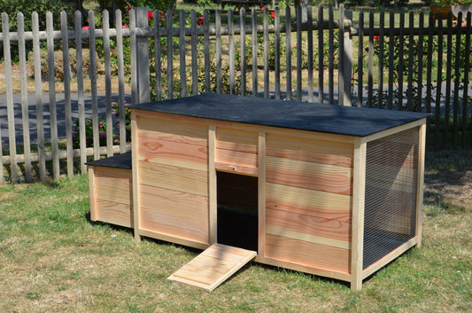 Poulailler bois 4 à 6 poules fabriqué en France